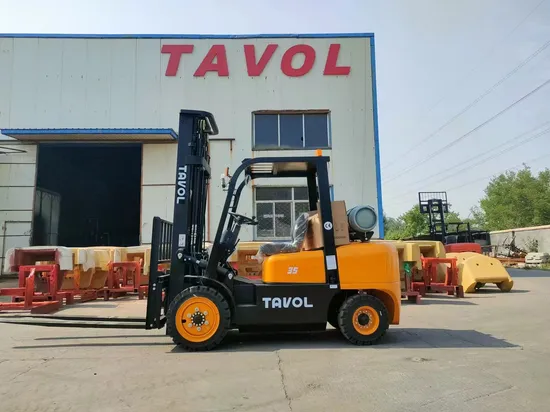 Tavol 2.5t 3ton 4ton 가솔린 LPG 험지용 포크리프트 트럭 창고용 포크리프트 (제조사 가격 포함)