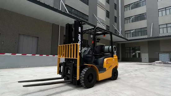 Hifoune Mini 1.5t 2t 1.8t 컨테이너 리프팅 높이 가스 프로판 LPG 포크리프트